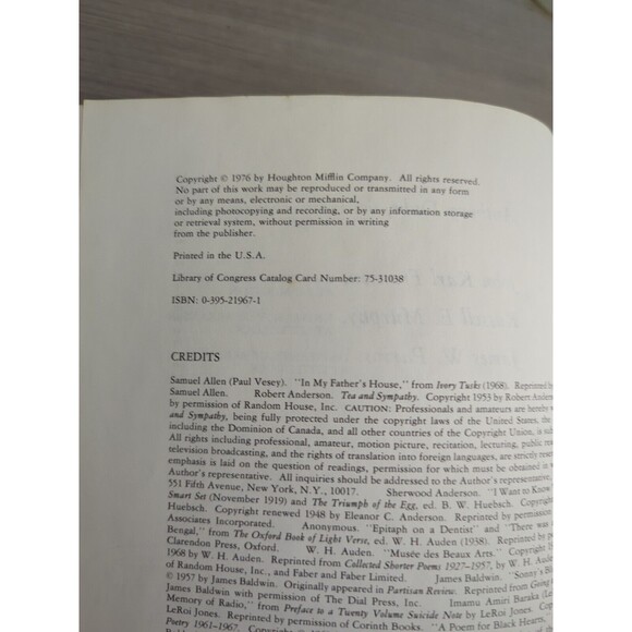 1976 Structure and Meaning: An Introduction to Literature by Anthony Dube HC - Picture 7 of 7